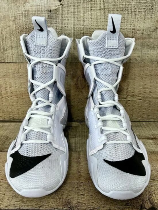 Nike HyperKO 2 Boxing Shoes Men’s Size 11 White/Black/Grey CI2953-100 NEW main image 7